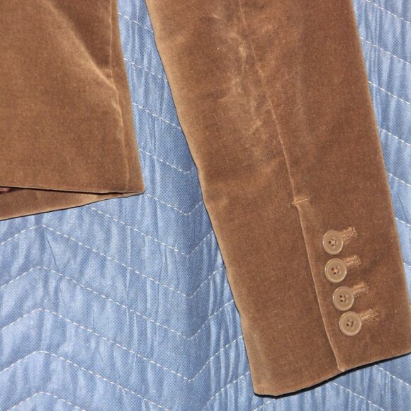 Gap Brown Lined Blazer - size 2 - Picture 4 of 7